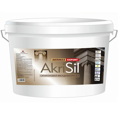 AkriSil – краска фасадная силиконовая
