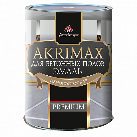 Эмаль износостойкая для бетонных полов «AKRIMAX-PREMIUM»