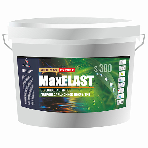 «MaxELAST» - высокоэластичное гидроизоляционное покрытие